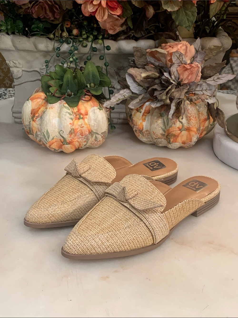 Dolce Vita INAYA Flat Mule in Tan Size 10